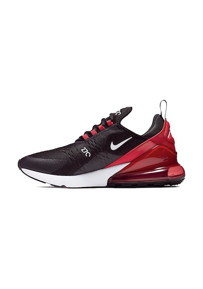 Nike Air Max 270 Ah8050-022 Siyah Kırmızı Erkek Sneaker Dar Kalıp Siyah - Kırmızı
