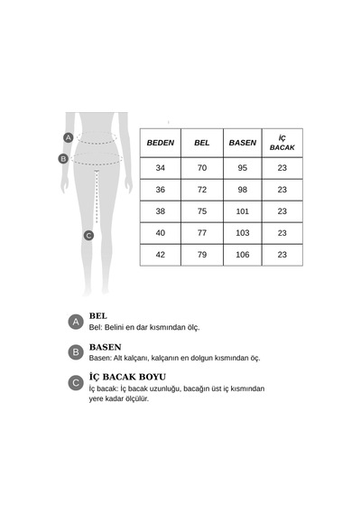 Boru Paça Denim Şort Mavi+tint