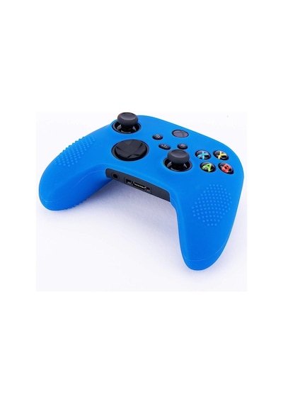 Xbox Series S/x Silikon Mavi Kol Koruyucu Kılıf 9. Nesil Kol Uyumlu