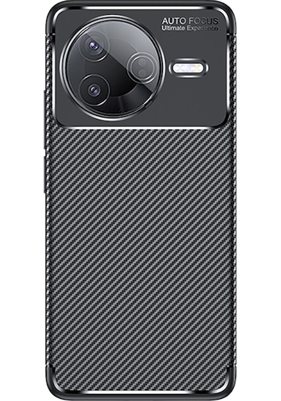 Poco F7 Pro Kılıf Hptk Negro Silikon Kapak - Siyah Siyah