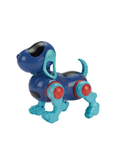 Yürüyen Robot Müzik Ve Işıklı 16 Cm Sallanan Kafalı Gerçekçi Haraketli Eğlenceli Oyuncak Köpek Mor