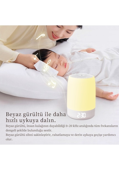 Bebebao Zenn Akıllı Beyaz Gürültü Uyku Arkadaşı