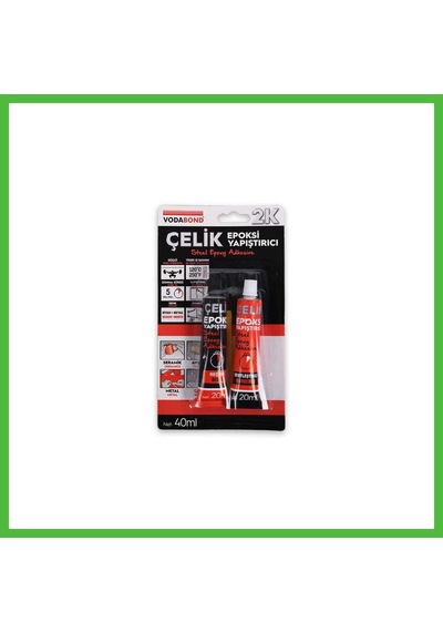Vaveni 20+20ml Epoksi Yapıştırıcı 1 Adet Arz Çok Renkli