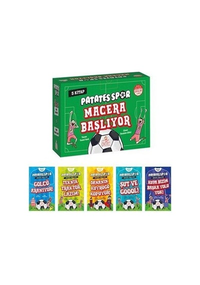 Patatesspor Macera Başlıyor 5 Kitap+soru Kitapçığı / Yusuf Asal