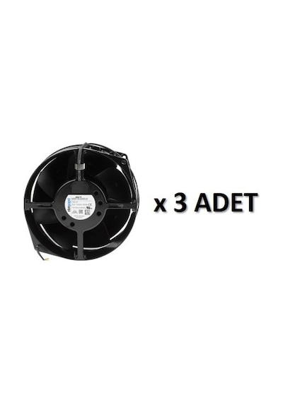 3Lü Ebmpapst 15 Cm Çap W2S130 Aa03 01 230 Ac Aksiyal Kompakt F .
