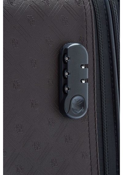 Tamer Tanca Unisex . Kahverengi Valiz 971 A50 Buyuk Boy Kahve Mng Kahverengi