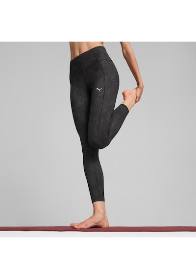 Puma Studio Hw 7/8 Aop Tight Kadın Tayt-siyah