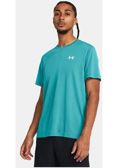 Under Armour Erkek Ua Launch Kısa Kollu 1382582-464 Turkuaz