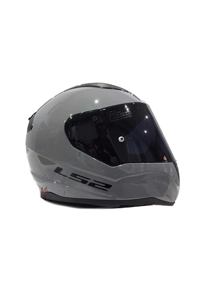 Ls2 Rapid 2 Full Face Motosiklet Kaskı Siyah Vizörlü Titanyum