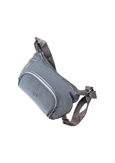 Mygeppetobag Suni Deri Bayan Çapraz Çanta -omuz Çantası Gri