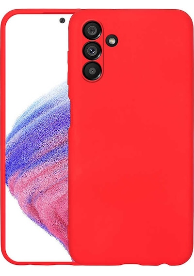 Kilifone - Samsung Uyumlu Galaxy A04s - Kılıf İçi Kadife Koruyucu Mara Lansman Kapak - Kırmızı
