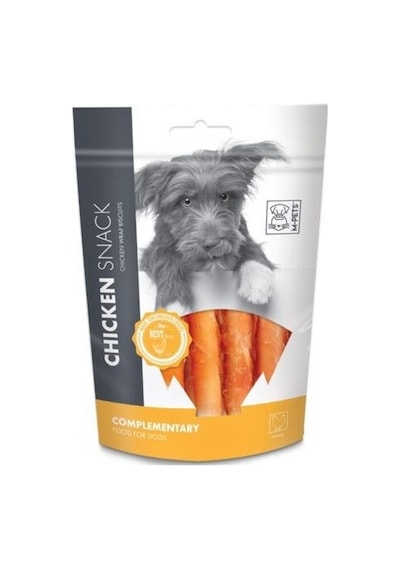 M-Pets 19027999 Chicken Wrap Tavuklu Köpek Ödül Bisküvisi 80 G