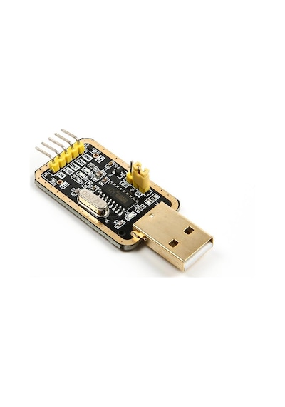 CH340G RS232 USB-TTL Seri Haberleşme Dönüştürücü Modülü + 9 Küçük Kablo