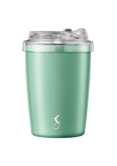 Lurch - "coffee-to-go" 300 Ml Adaçayı Yeşil, Paslanmaz Çelik Termos - Çift Cidarlı - 270984 Beyaz