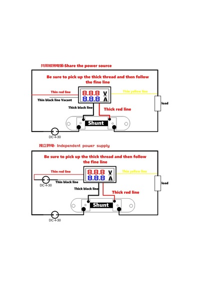 Panel Voltmetre Ampermetre 0-100 Volt 0-10 Amper Ölçümü