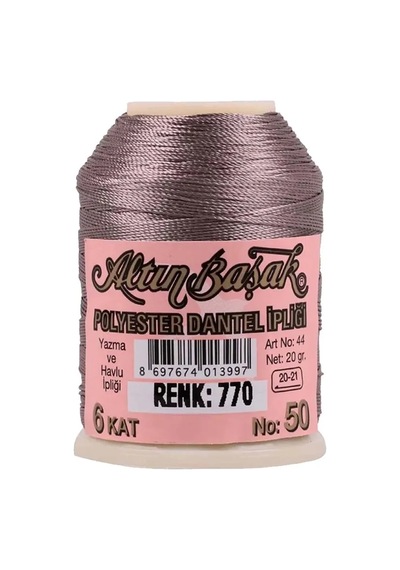 Jenerik 3 Adet Altınbaşak Oya Ve Dantel İpi 20 Gr - Royaleks - No: 672 - 604 - 770