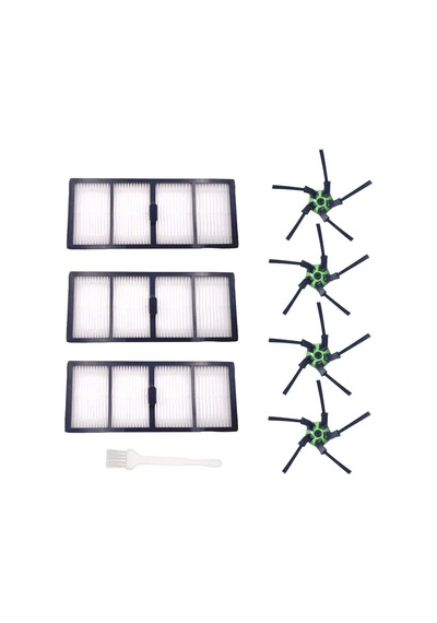 Roomba S9 Uyumlu Hepa Filtre,Yan Fırça Seti (7 Parça)