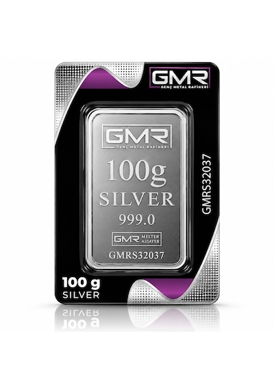 100 Gram Gümüş Külçe Altın Market Kuyumculuk