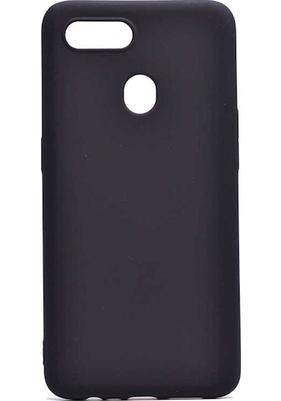Oppo Ax7 Kılıf Zore Premier Silikon Kapak Siyah