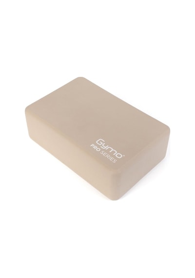 Gymo Pro Series Rounded Yoga Blok Bej