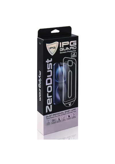 Ipg Zero Dust Apple İphone 17e Uyumlu Otomatik Toz Temperli Cam 2 Adet . Aplikatör İle Kabarcıksız Ve Kolay Montaj, Parmak İzi Tutmayan 9h Çizilmez Yüzey
