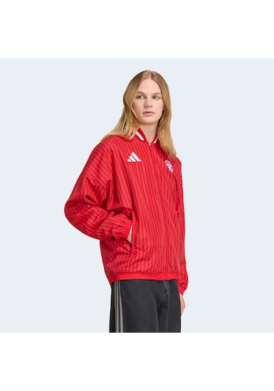 Adidas Fc Bayern Münih Stadyum Erkek Kırmızı Ceket Kg2247