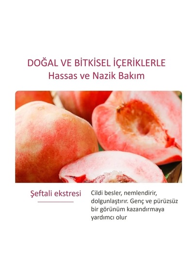 Bioaqua Şeftali Özlü Nemlendirici ve Aydınlatıcı Çamur Kil Maskesi 50 G