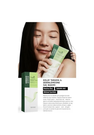 Matcha Therapy Mucize Saç Maskesi Güçlendirici Parlaklık Verici İpeksi Yumuşaklık 200 Ml 88410821