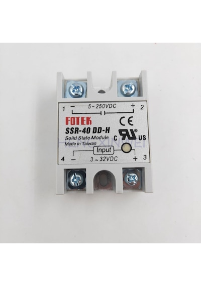 Fotek Ssr-40dd-h ,12..250vdc/40a 3v..30vdc 1-faz Dc-dc Ssr