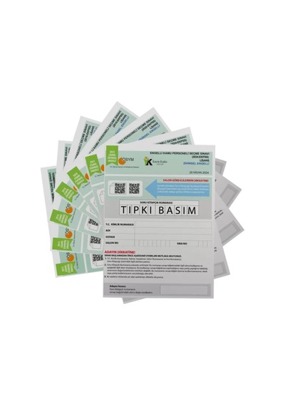 2026 Ekpss Lisans Zihinsel Engelli ÖSYM Çıkmış Soru Tıpkı Basım 7li Kitapçık Tg Deneme Paketi