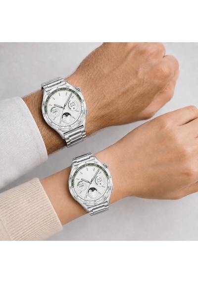 Huawei Watch Gt4 46mm İle Uyumlu Katlanır Klipsli Paslanmaz Çelik Saat Kordonu