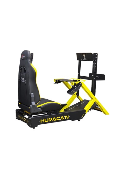 Huracan Eco Race Simülasyon Yarış Kokpiti Sarı