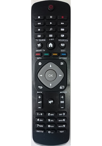 Philips Uyumlu Smart Led Tv Televizyon Kumandası Smart1220