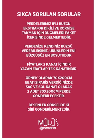 Blossom Japan 1 Desenli Süet Oturma Odası Salon Fon Perde Baskılı Ekstrafor Büzgü 2 Kanat Prd-1106 Çok Renkli