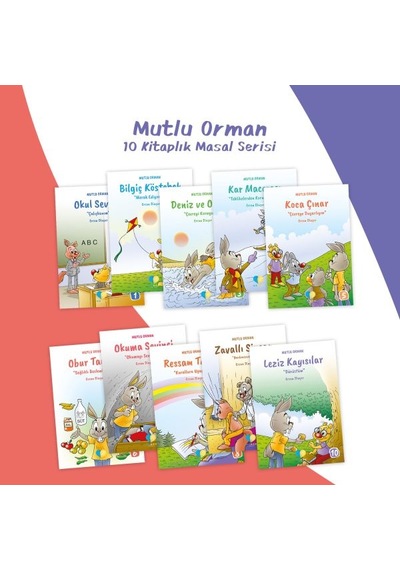 Mutlu Orman Masal Serisi - Yqbx-635178