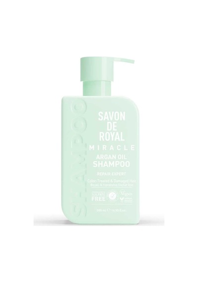 Miracle Şampuan 500 Ml Boyalı Ve Yıpranmış Saçlar Onarım Uzmanı Argan Yağı Tuz Içermez