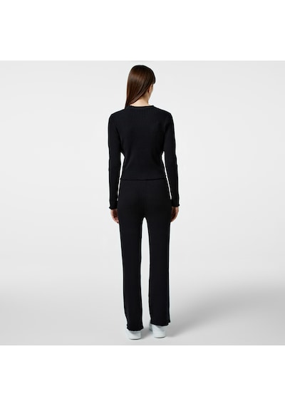 Nautica Kadın Siyah Regular Fit Pantolon Düz 47p310t Siyah