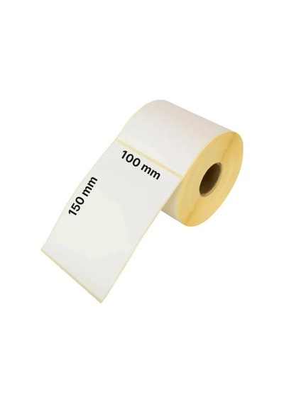 Ayt Termal Barkod Etiketi 100x150 Mm 15x10 Cm Yapışkanlı Barkod Yazıcı Etiketi 350 Li Rulo Diğer