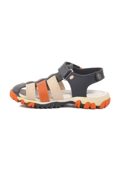 Lacivert Turuncu Cırtlı Erkek Çocuk Spor Sandalet 173101 P Lacivert - Turuncu Lacivert Turuncu Cırtlı Erkek Çocuk Spor Sandalet 173101 P Lacivert - Turuncu