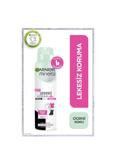 Garnier Mineral Lekesiz Koruma Antiperspirant Kadın Deodorant 150 ML