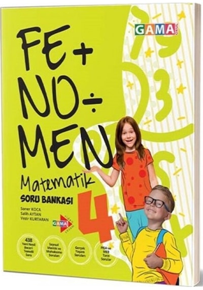 Fenomen Çocuk Yayınları 4. Sınıf Matematik Soru Bankası