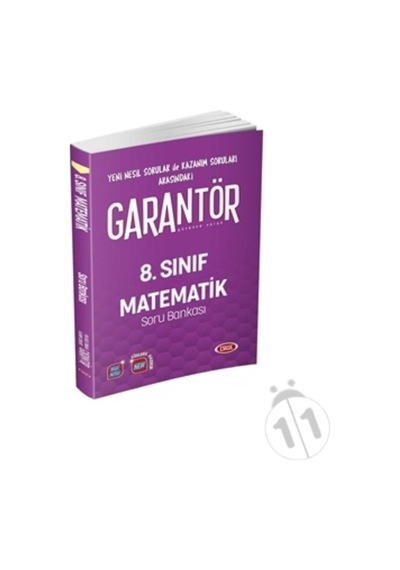 Data Yayınları 8. Sınıf Garantör Matematik Soru Bankası