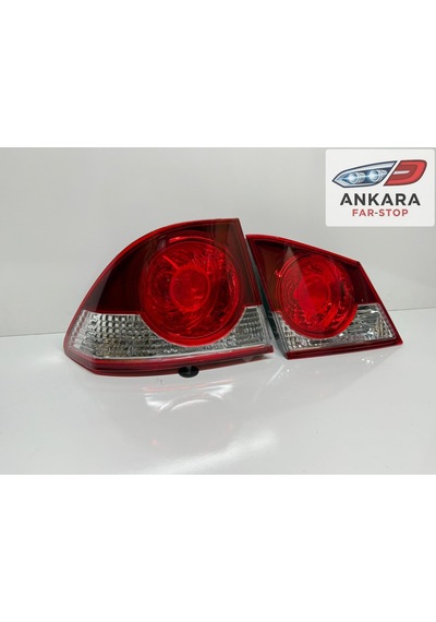 Honda Civic Fd6 2007 - 2009 Stop Lambası Sol İç Ve Dış Takım Toplam 2 Adet Stop