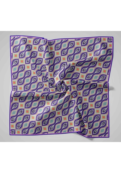 Silk Home Twill İpek Eşarp 11470-18 Krem, Vizon, Mor, Lacivert, Pembe, Asit