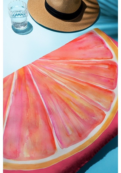 Dijital Baskı Plaj Deniz Havlusu 80 X 160 Cm Peştamal Hvl0275 Renkli