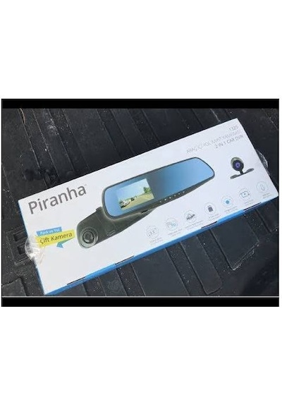 Piranha 1325 3.5 Inç 1080P Araç Yol Kayıt Kamerası