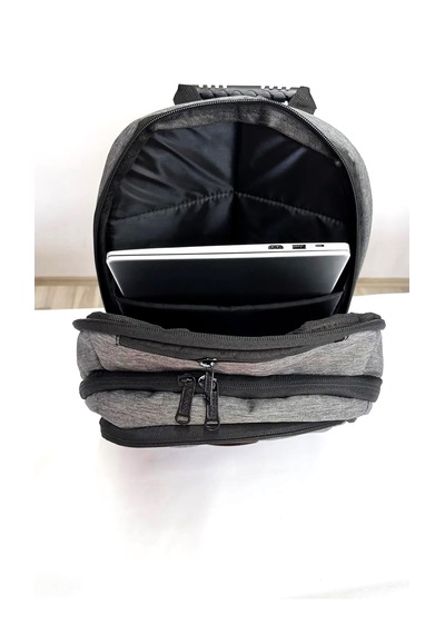 Newbag 15,6 İnç Laptop Sırt Çantası-okul Çantası Gri