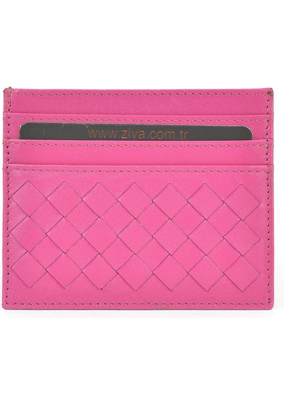 Ziya, Unisex Hakiki Deri Kartlık 1539852z05 Fuşya 1539852z05 555 Fuşya