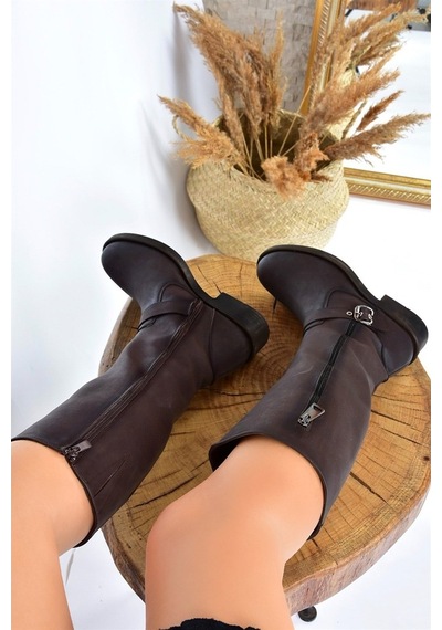 Fox Shoes Kahverengi Kadın Çizme E674270509