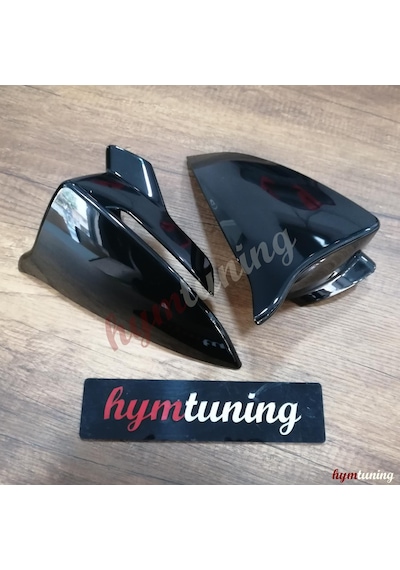 Seat İbiza Mk5 Yarasa Ayna Kapağı Parlak Siyah Abs Plastik. 2018+